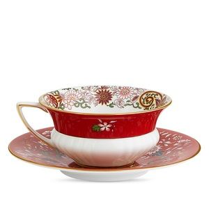 Wedgwood Wanderlust Crimson teacup